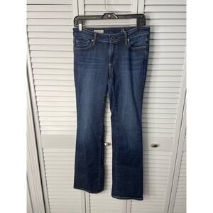 AG Adriano Goldschmied the Jessie curvy boot cut dark blue jeans women's 28R